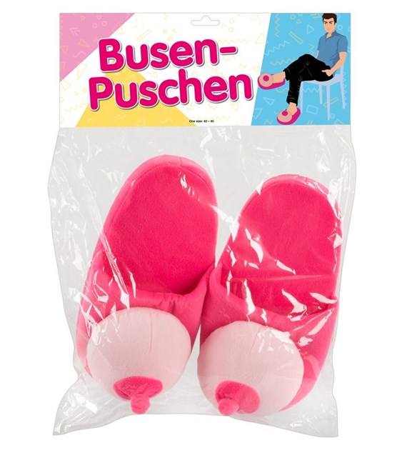 GADŻET SLIPPER BOOBS PINK