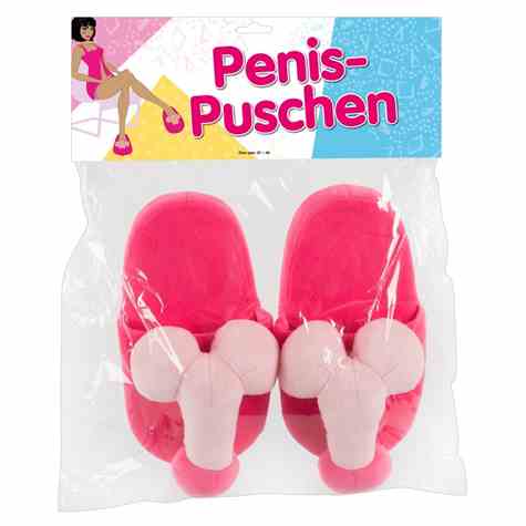 GADŻET SLIPPERS PENIS PINK
