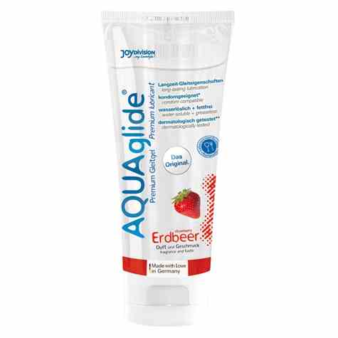 ŻEL SMAKOWY AQUAGLIDE STRAWBERRY 100 ML