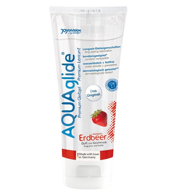 ŻEL SMAKOWY AQUAGLIDE STRAWBERRY 100 ML