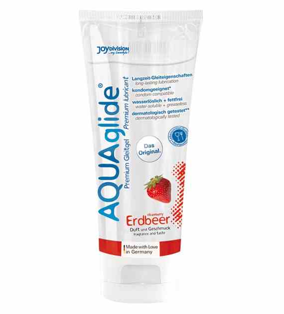 ŻEL SMAKOWY AQUAGLIDE STRAWBERRY 100 ML