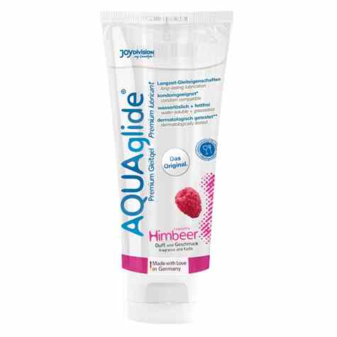 ŻEL SMAKOWY AQUAGLIDE RASPBERRY 100 ML