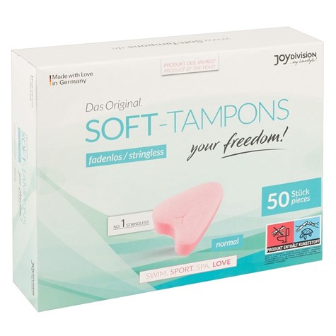 TAMPONY SET 50 SOFT TAMPONS JOYDIVISIO