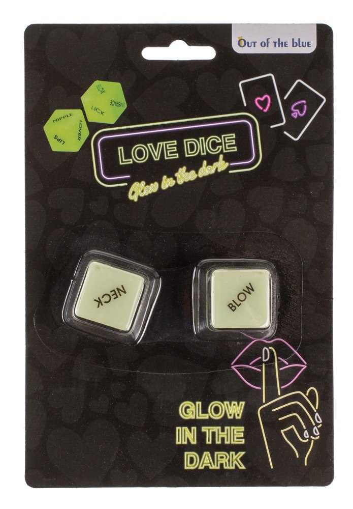 GRA DICE GLOW-IN-THE-DARK ENGL.