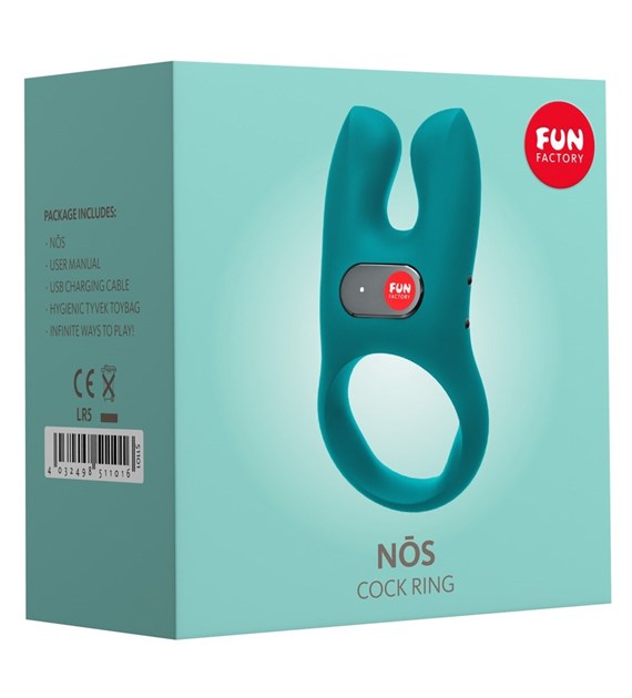 PIERŚCIEŃ NOS DEEP SEA BLUE COCK RING