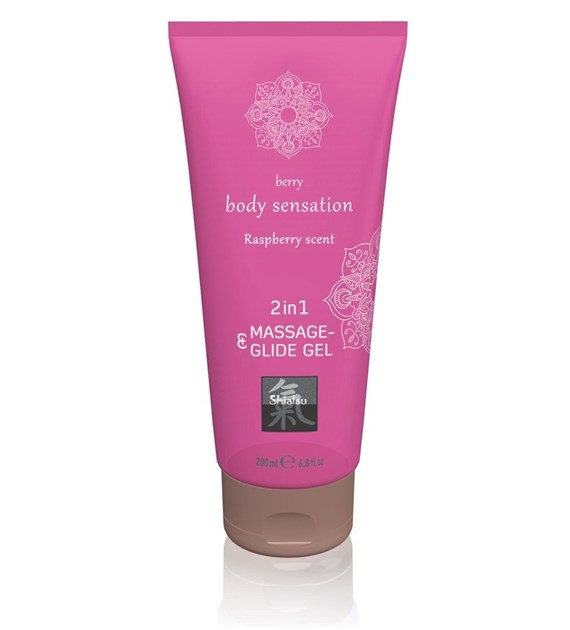 GEL 2IN1 RASPBERRY SCENT 200ML