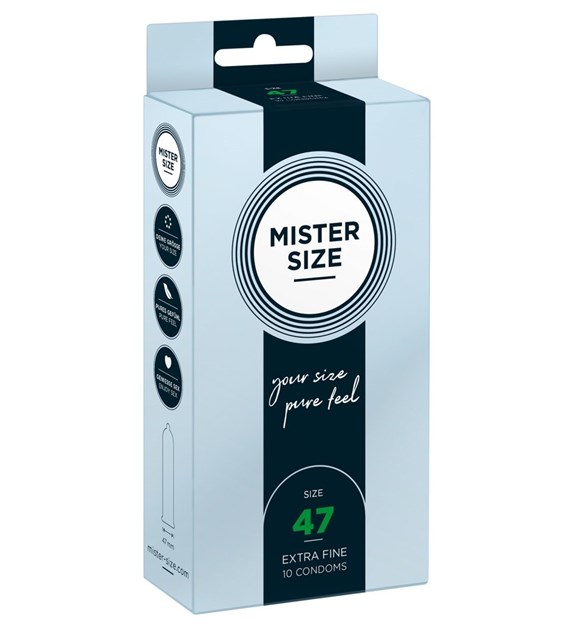 Mister Size 47 mm 10-pcs