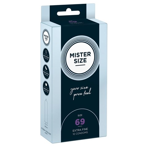 Mister Size 69 mm 10-pcs