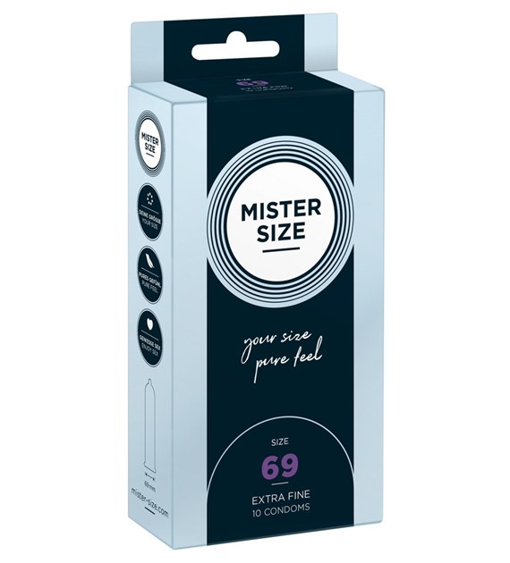 Mister Size 69 mm 10-pcs
