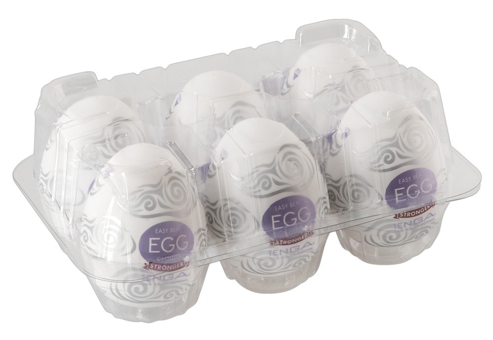 MASTURBATOR EGG CLOUDY 6PCS