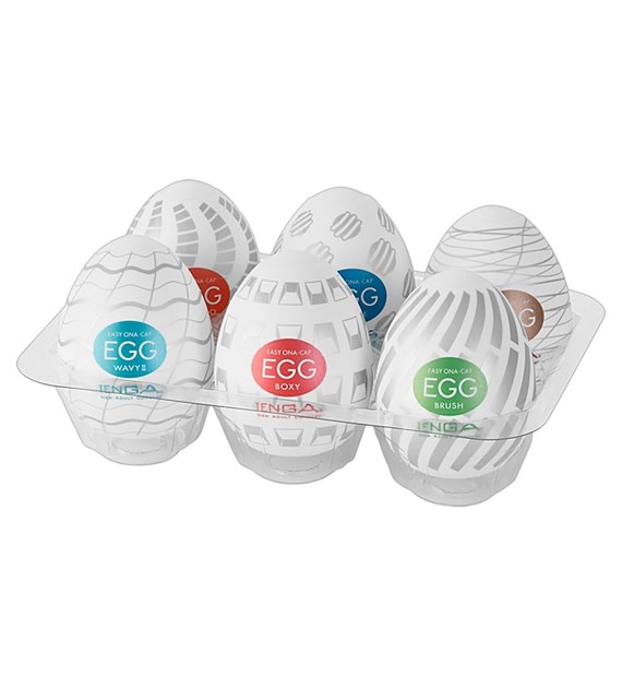 MASTURBTOR EGG VARIETY PACK NEW STANDARD 6ER