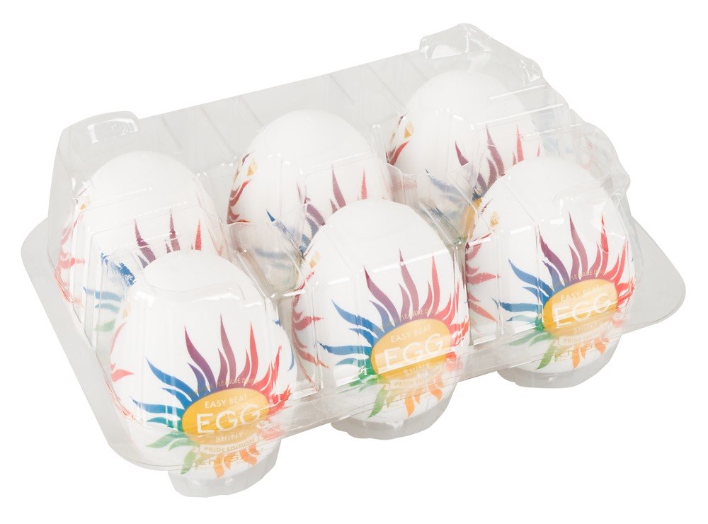 TENGA EGG SHINY PRIDE EDITION  6-PACK