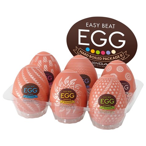 MASTURBATOR TENGA EGG HB PACKAGE II 6PCS