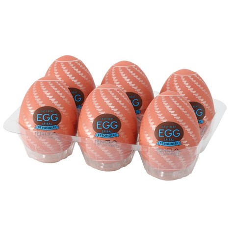 MASTURBATOR TENGA EGG SPIRAL STR. 6PCS