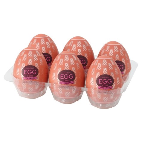MASTURBATOR TENGA EGG CONE HB 6PCS