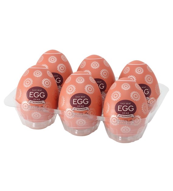 MASTURBATOR TENGA EGG GEAR HB 6PCS