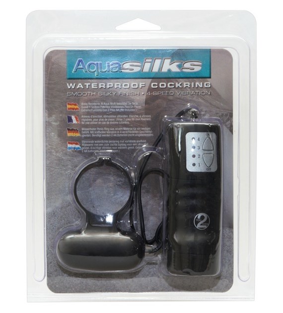 AQUA SILKS VIBRATING COCKRING