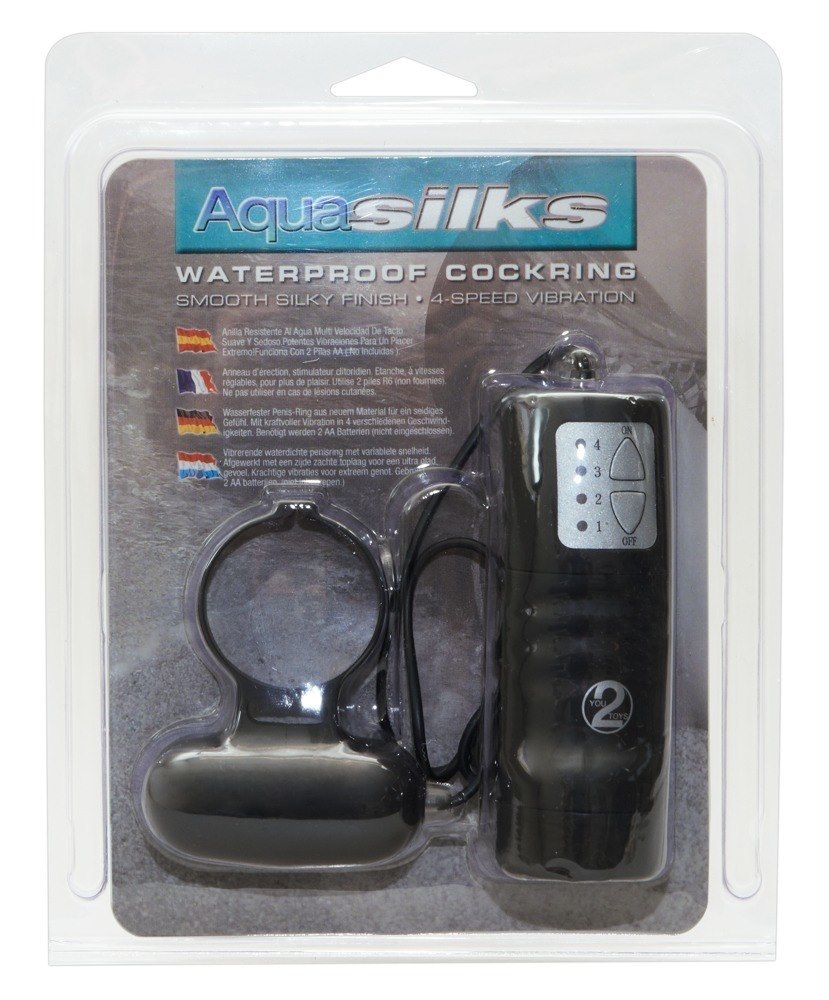 AQUA SILKS VIBRATING COCKRING