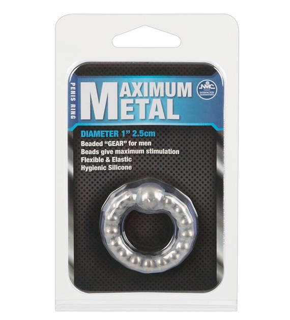 PIERŚCIEŃ MAXIMUM METAL COCK RING