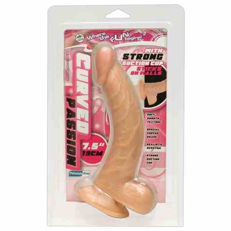 DILDO CURVED PASSION NATURAL