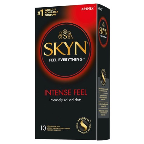 CONDOMS MANIX SKYN INTENSE FEEL 10 PCS