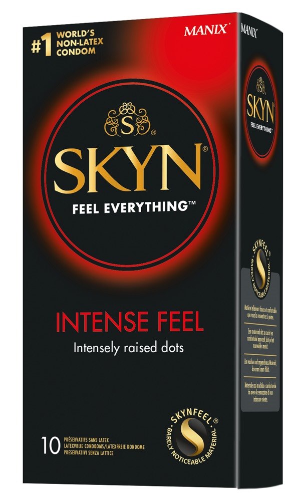 CONDOMS MANIX SKYN INTENSE FEEL 10 PCS