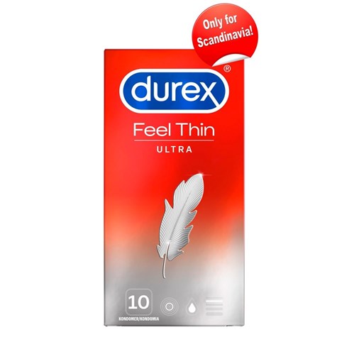 CONDOMS DUREX FEEL ULTRA THIN 10