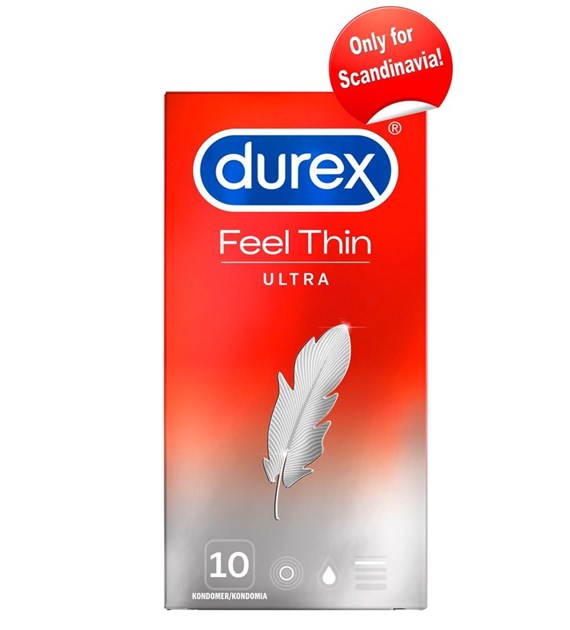 PREZERWATYWY DUREX FEEL ULTRA THIN 10