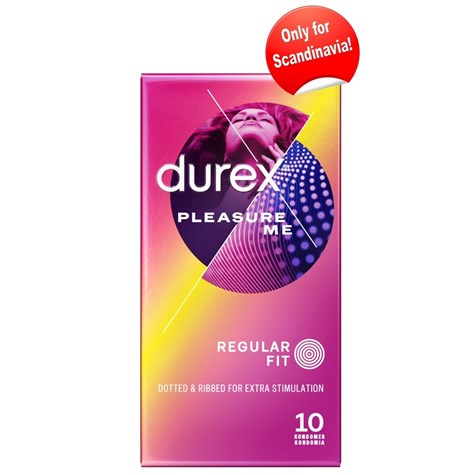 CONDOMS DUREX PLEASURE ME 10