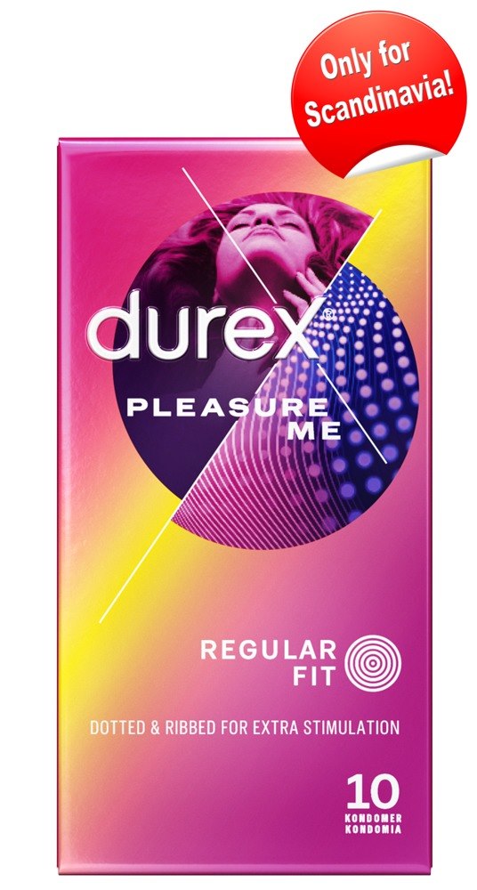 CONDOMS DUREX PLEASURE ME 10