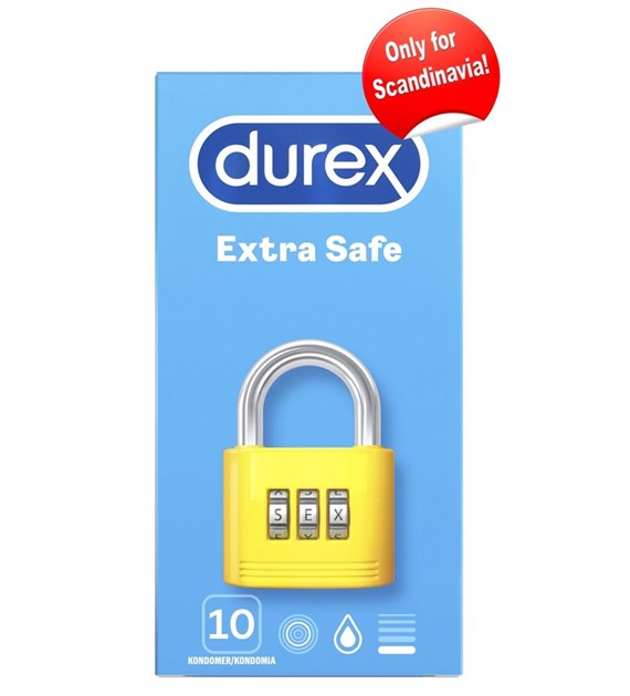 PREZERWATYWY DUREX EXTRA SAFE 10