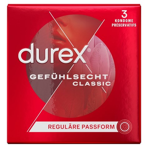 CONDOMS DUREX SENSITIVE 3 PIECES