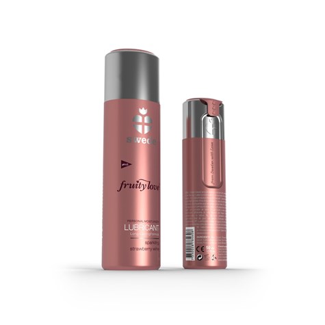 LUBRICANT SWEDE SPARKLING STRAWBERRY WINE 50 ML