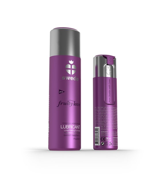 LUBRICANT SWEDE SWEET RASPBERRY RHUBARB 100 ML