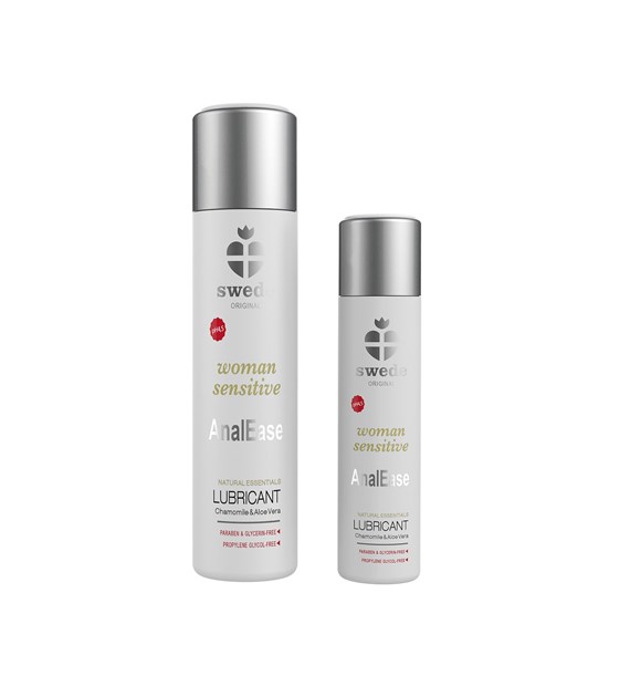 LUBRICANT SWEDE WOMAN SENSITIVE ANALEASE 120 ML