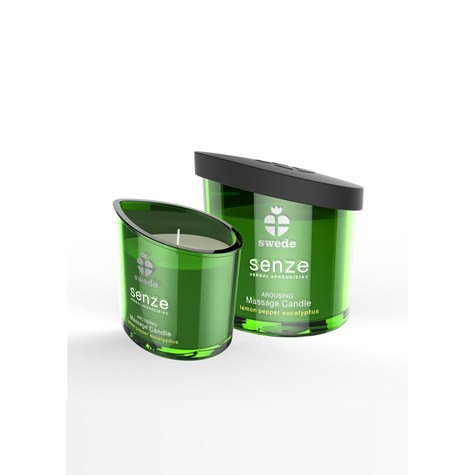 ŚWIECA DO MASAŻU SWEDE AROUSING LEMON PEPPER EUCALYPTUS 50 ML