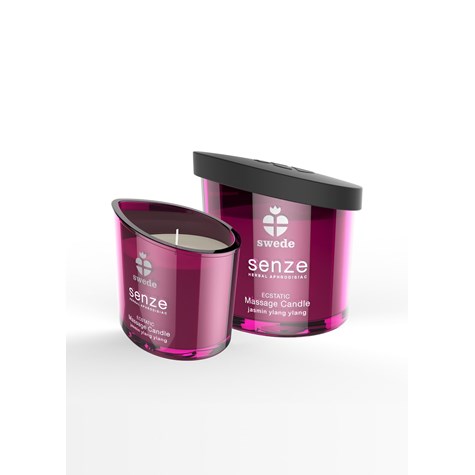 ŚWIECA DO MASAŻU SWEDE ECSTATIC JASMINE YLANG YLANG 150 ML