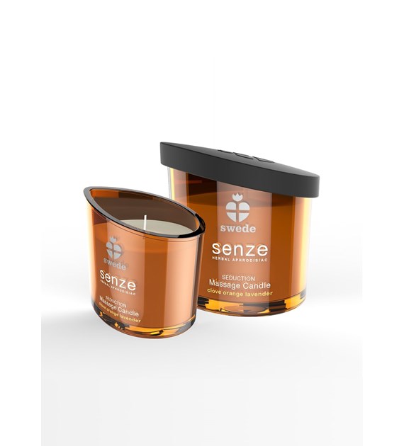 ŚWIECA DO MASAŻU SWEDE SEDUCTION CLOVE ORANGE LAVEDNER 50 ML