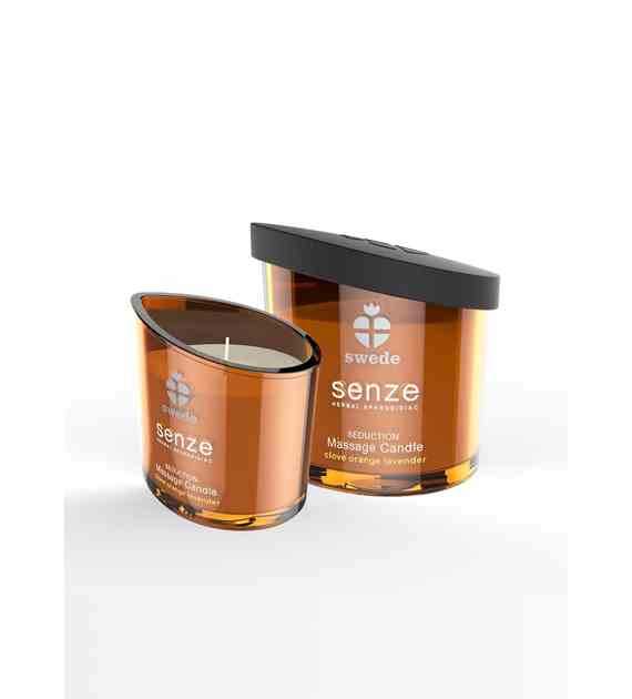ŚWIECA DO MASAŻU SWEDE SEDUCTION CLOVE ORANGE LAVENDER 50 ML