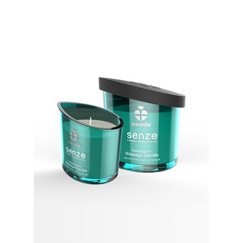 ŚWIECA DO MASAŻU SWEDE TRANGQULITY SPEARMINT ROSE ORANGE 150 ML