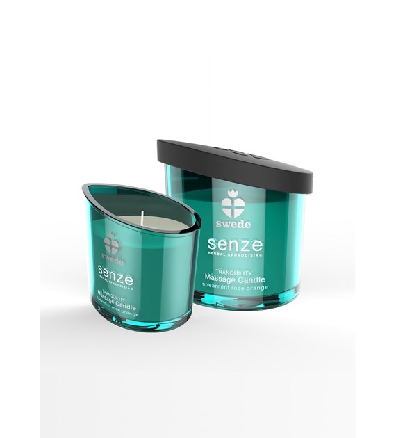 MASSAGE CANDLE SWEDE TRANGQULITY SPEARMINT ROSE ORANGE 150 ML