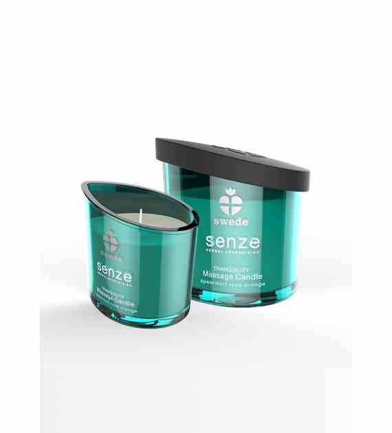 ŚWIECA DO MASAŻU SWEDE TRANGQUILITY SPEARMINT ROSE ORANGE 50 ML