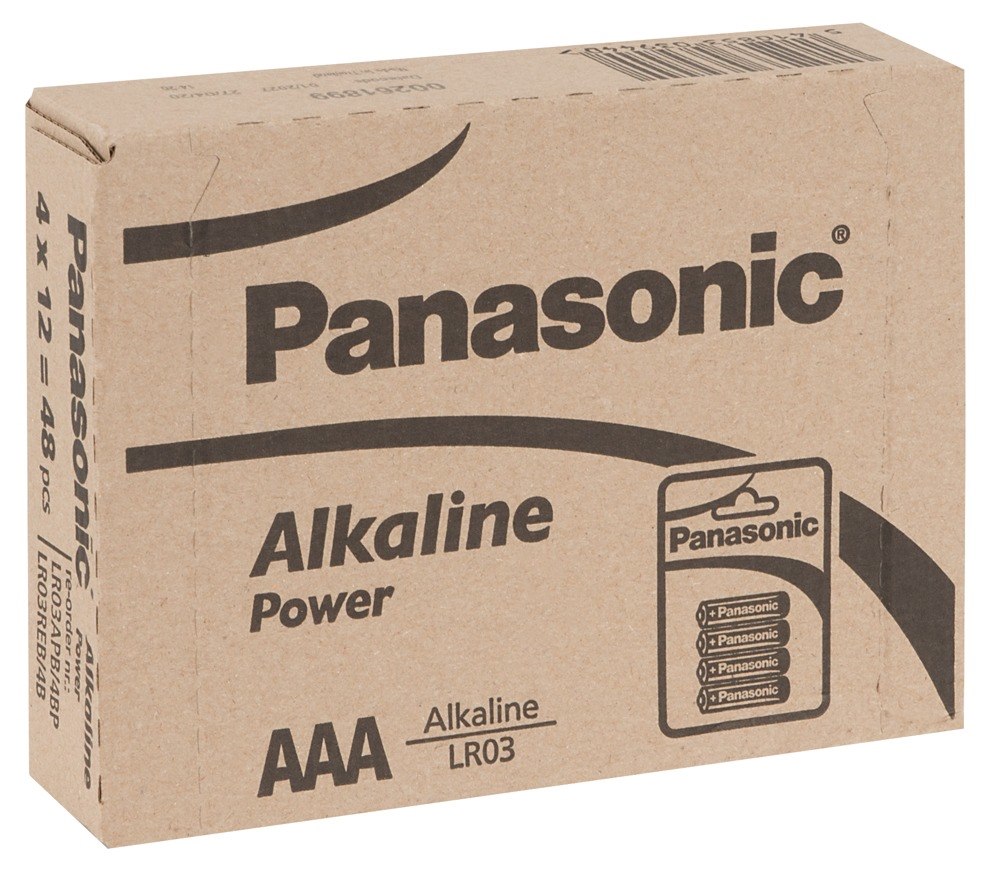 12 X 4 BATTERIES AAA