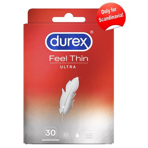 CONDOMS DUREX FEEL ULTRA THIN 30