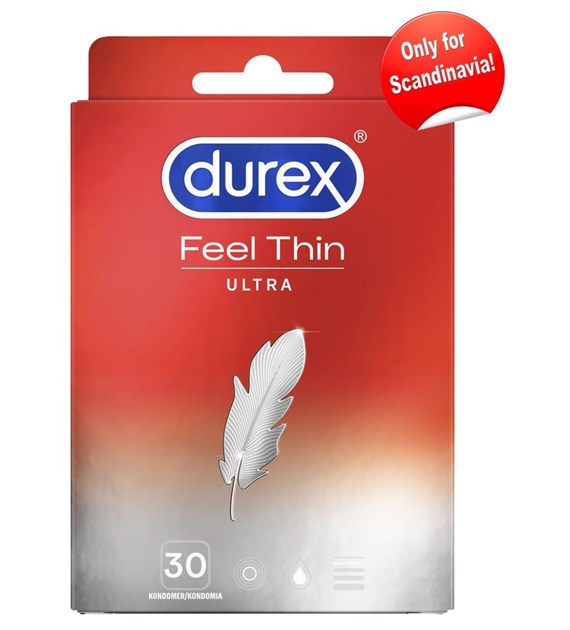 PREZERWATYWY DUREX FEEL ULTRA THIN 30