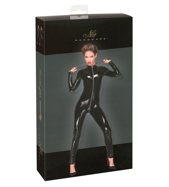 KOMBINEZON NOIR JUMPSUIT ZIP S