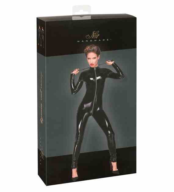 KOMBINEZON NOIR JUMPSUIT ZIP S