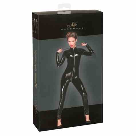 KOMBINEZON NOIR JUMPSUIT ZIP M