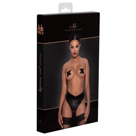 NOIR THONG ZIP L