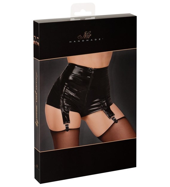 NOIR SUSPENDER PANTY S